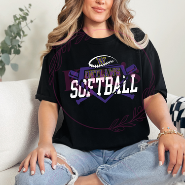 Outlaws Softball T-Shirt